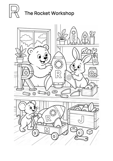 The Rocket Workshop printable preview