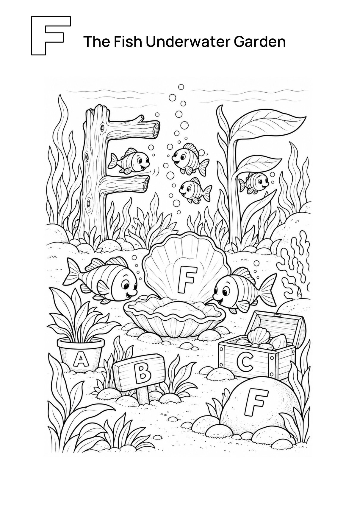 The Fish Underwater Garden preview