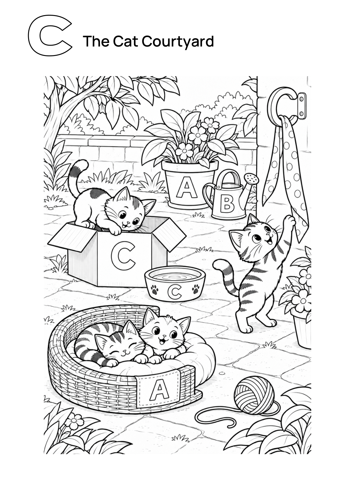The Cat Courtyard preview