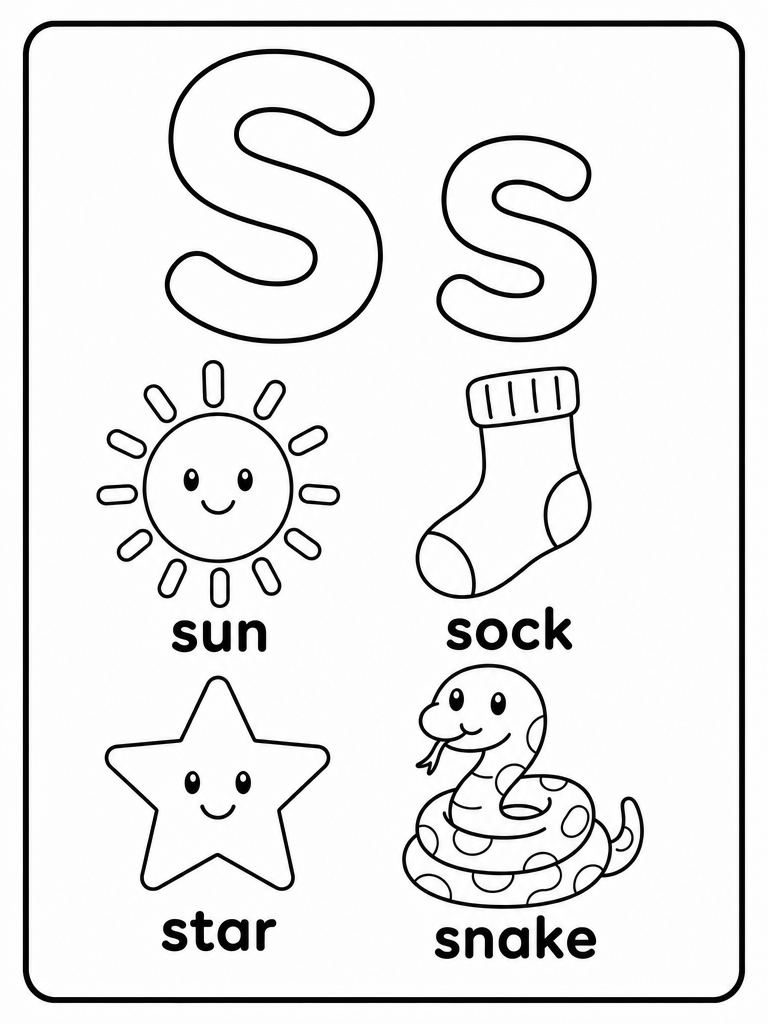 Letter S preview