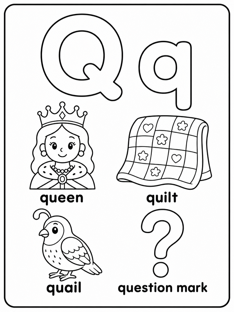 Letter Q preview