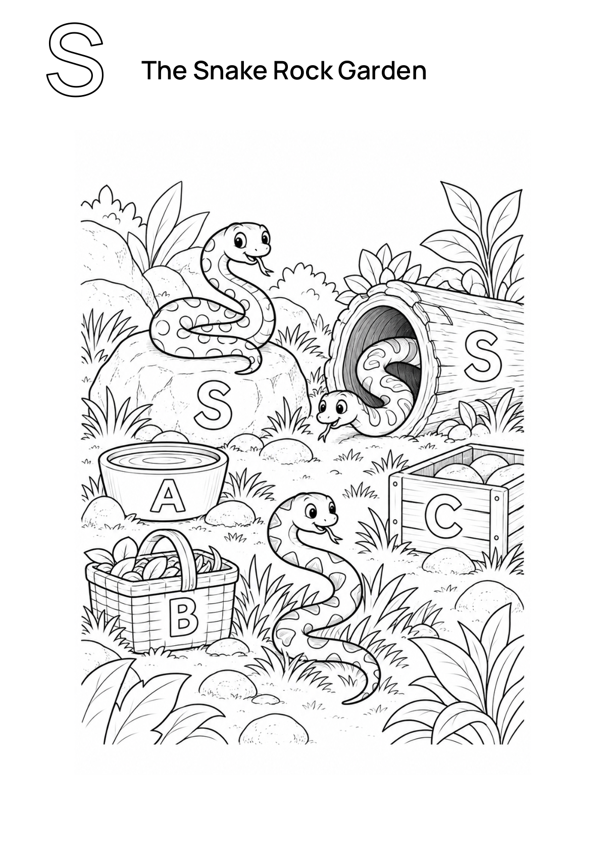 The Snake Rock Garden preview