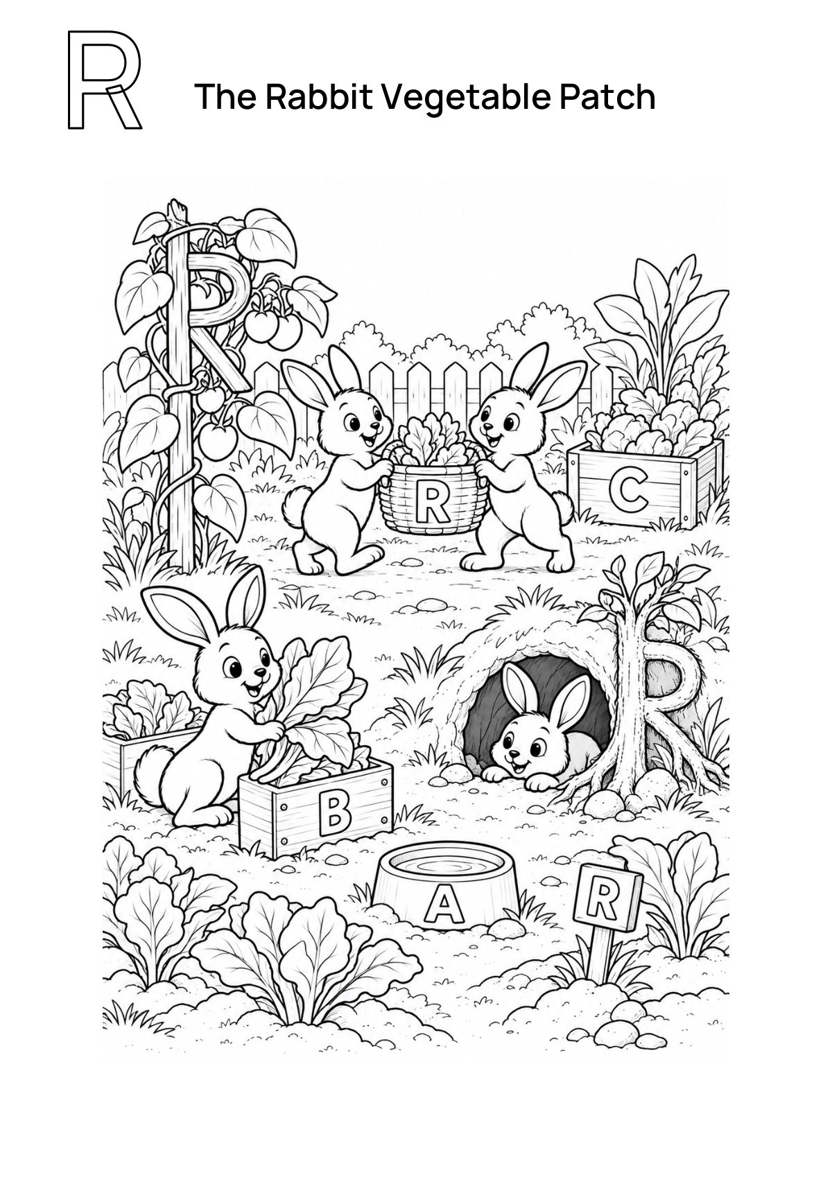 The Rabbit Vegetable Patch preview