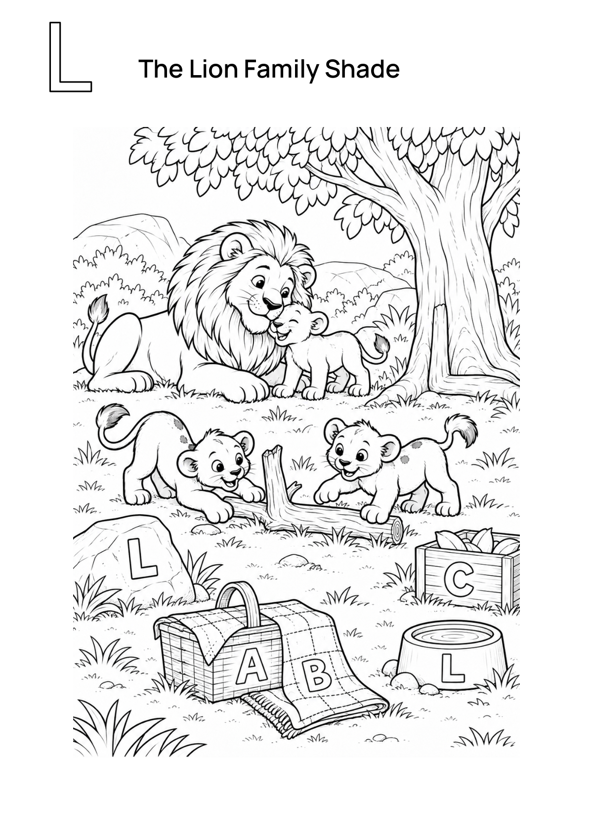 The Lion Family Shade preview